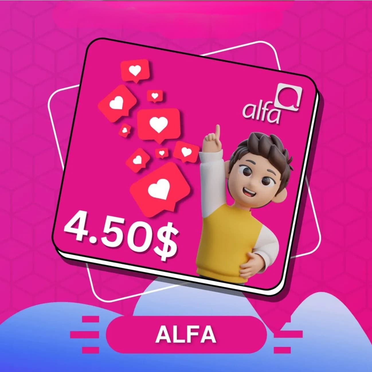 CART ALFA 4.5$ VOUCHER